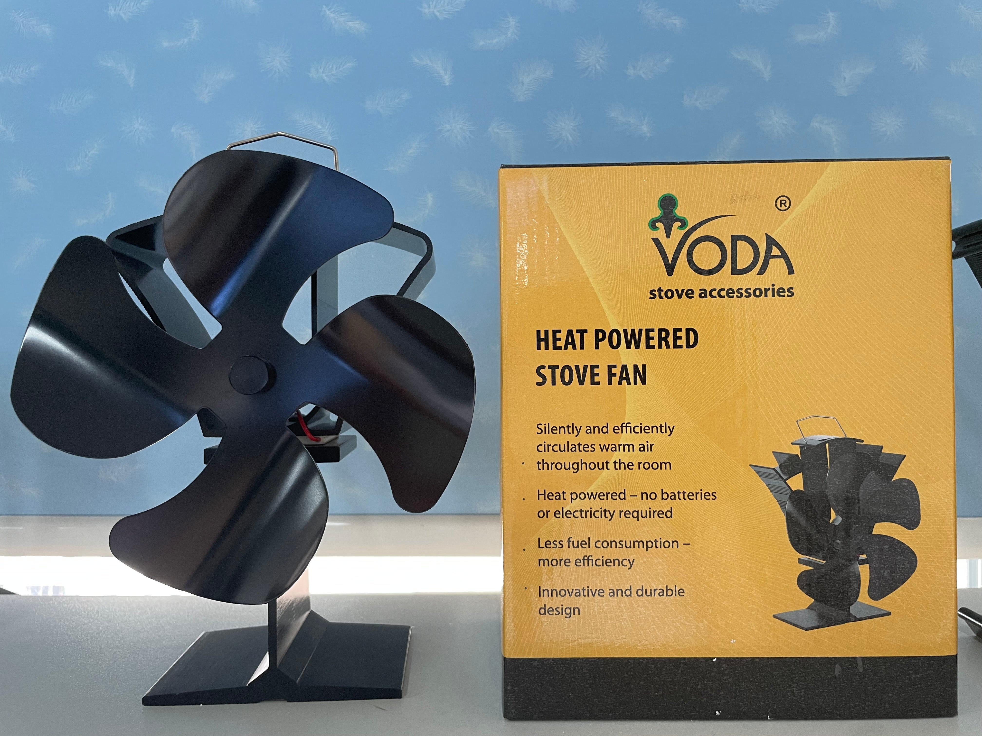 VODA Heat Powered Stove Fan – VODA SHOP