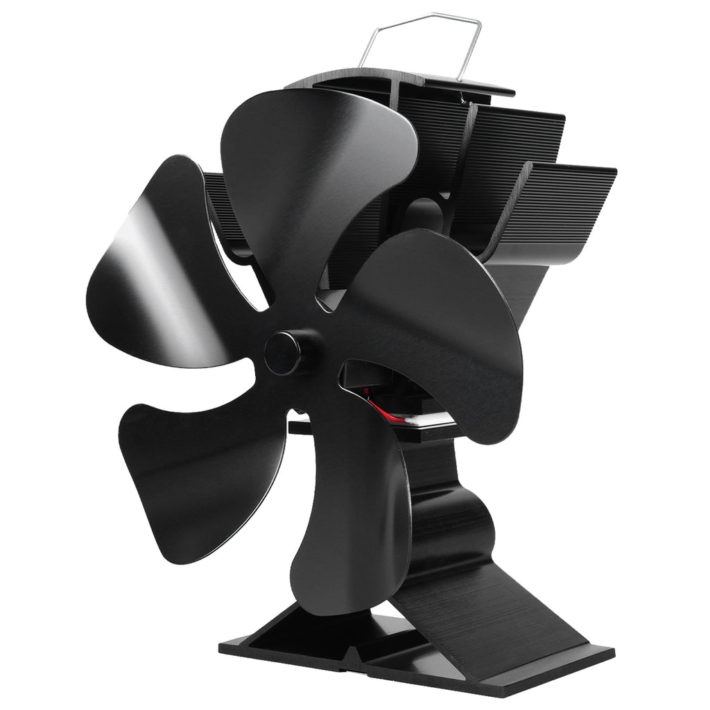 VODA Heat Howered 5 Blades Wood Stove Fan with Bracket – VODA SHOP