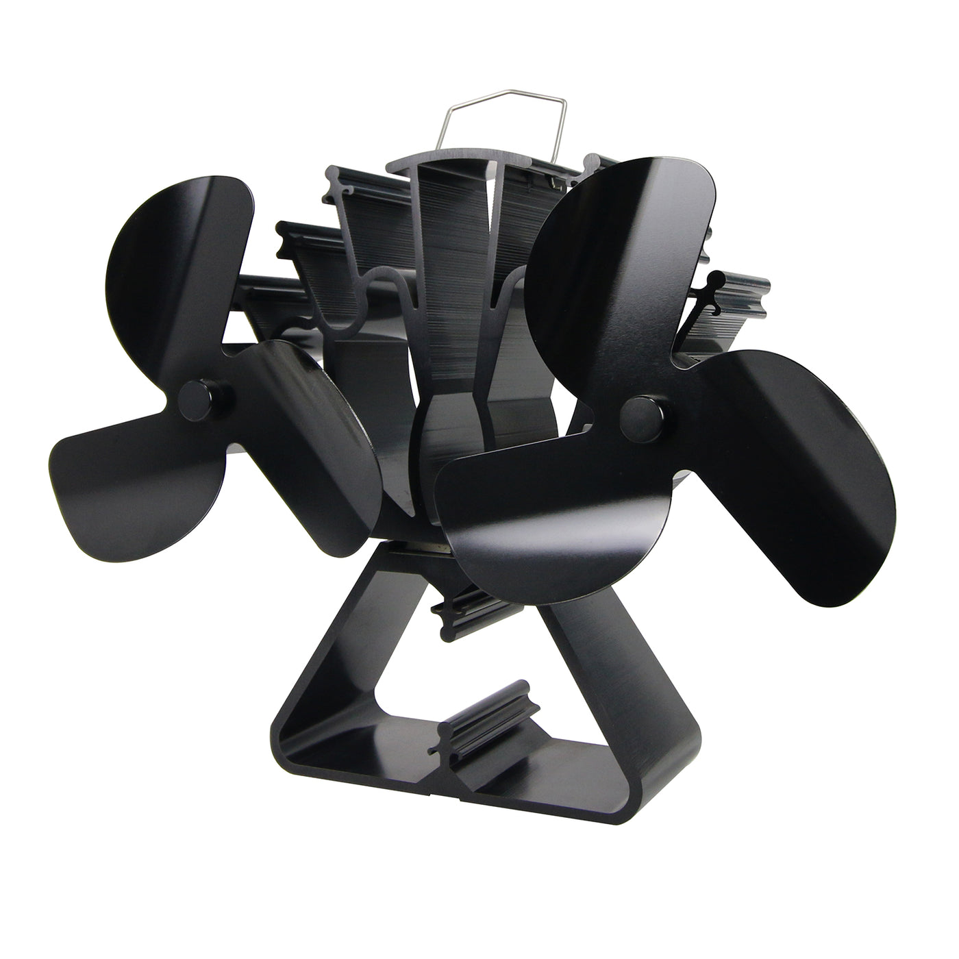 Larger Air Flow 6 Blades Wood Stove Fan VDSF636BM VODA SHOP
