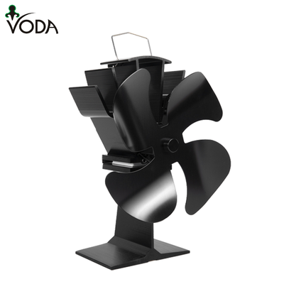 4 Blade Heat Powered Wood Stove Fan VDSF614S VODA SHOP