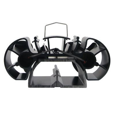Mini 3.9 Inches Twin Motors Stove Fan VDSF623B VODA SHOP