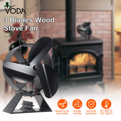 3 Blade Stove Fan VDSF643 VODA SHOP
