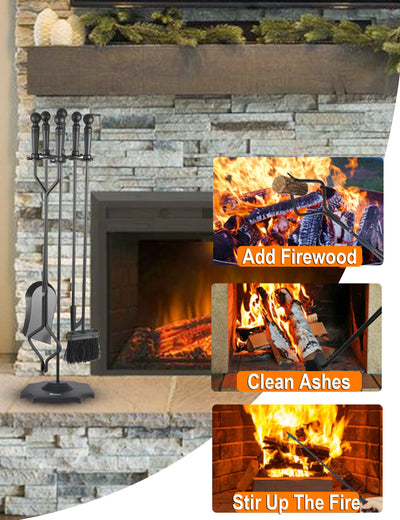 VODA™️ fireplace tools set VDTS205 VODA SHOP