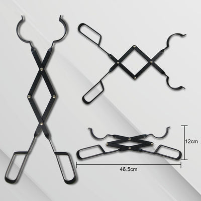 VODA Fireplace Accessories Fire Poker and Fireplace Tongs Set for Fire Pit Bonfire Wood Stove VODA SHOP