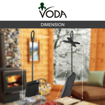 VODA™️ fireplace tools set VDTS400 VODA SHOP
