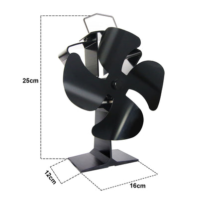 4 Blade Stove Fan VDSF684S VODA SHOP