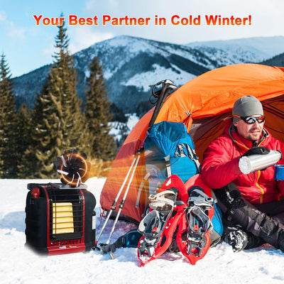 VODA Buddy Heater 8 Blades Heat Powered Activated Stove Fans with Bracket for Wood Burning Stoves VODA SHOP