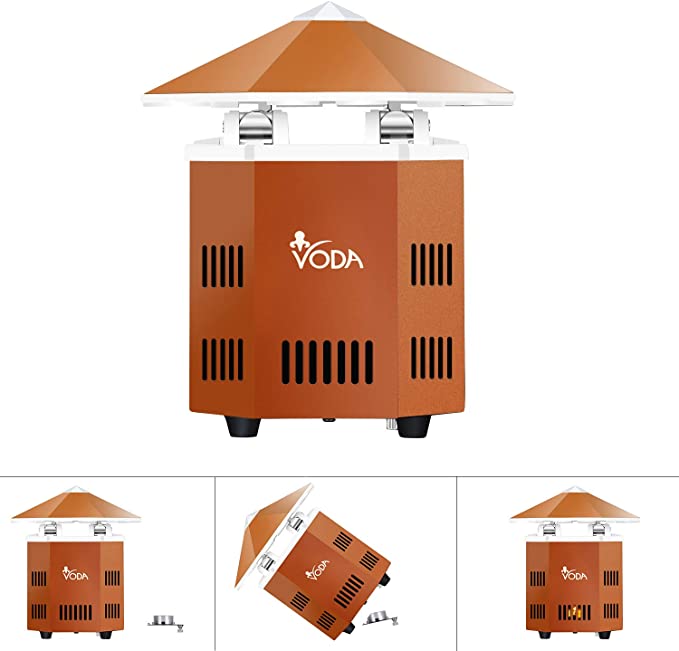 VODA Candle Heat Powered LED Lamp Adjustable Thermal Lantern Eco-Friendly Light for Indoor Outdoor Us VODA SHOP