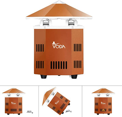 VODA Candle Heat Powered LED Lamp Adjustable Thermal Lantern Eco-Friendly Light for Indoor Outdoor Us VODA SHOP
